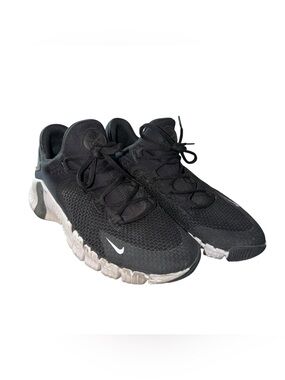 Nike Free Metcon 4 Cross Training Black White Gym Shoes Men